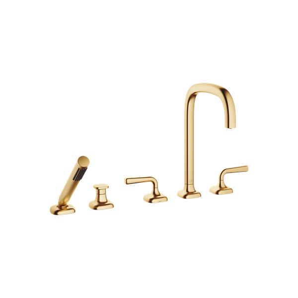Dornbracht - Coya Five hole tub set for deck-mounted tub installation with diverter