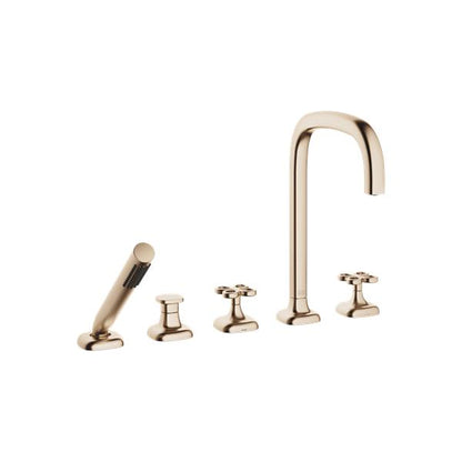 Dornbracht - Coya Five hole tub set for deck-mounted tub installation with diverter