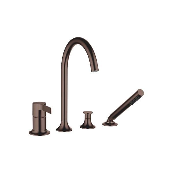 Dornbracht - Vaia Deck-Mounted Tub Mixer, With Hand Shower Set For Deck-Mounted Tub Installation