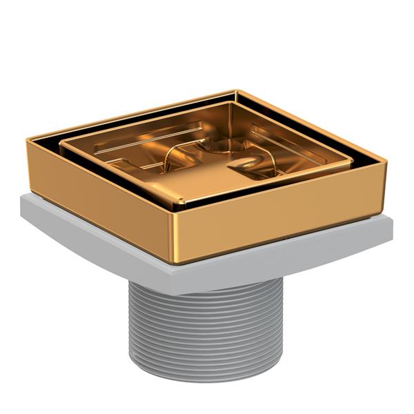 Newport Brass - 4 Inch Tile In Drain Throat