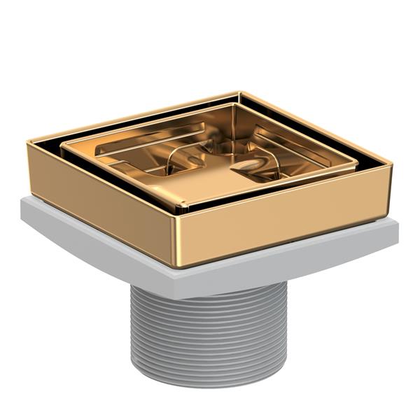 Newport Brass - 4 Inch Tile In Drain Throat