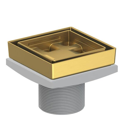 Newport Brass - 4 Inch Tile In Drain Throat