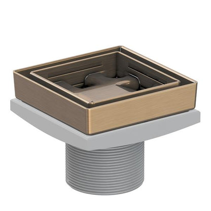 Newport Brass - 4 Inch Tile In Drain Throat