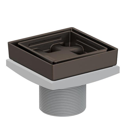 Newport Brass - 4 Inch Tile In Drain Throat