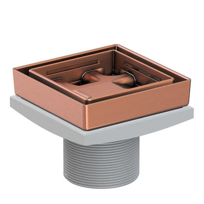 Newport Brass - 4 Inch Tile In Drain Throat