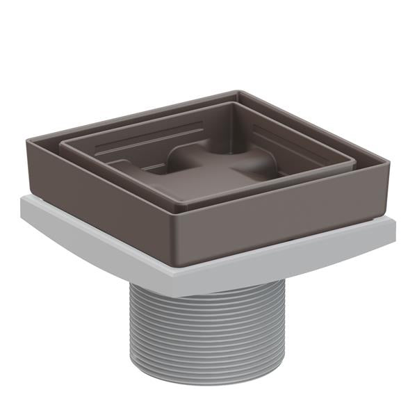 Newport Brass - 4 Inch Tile In Drain Throat
