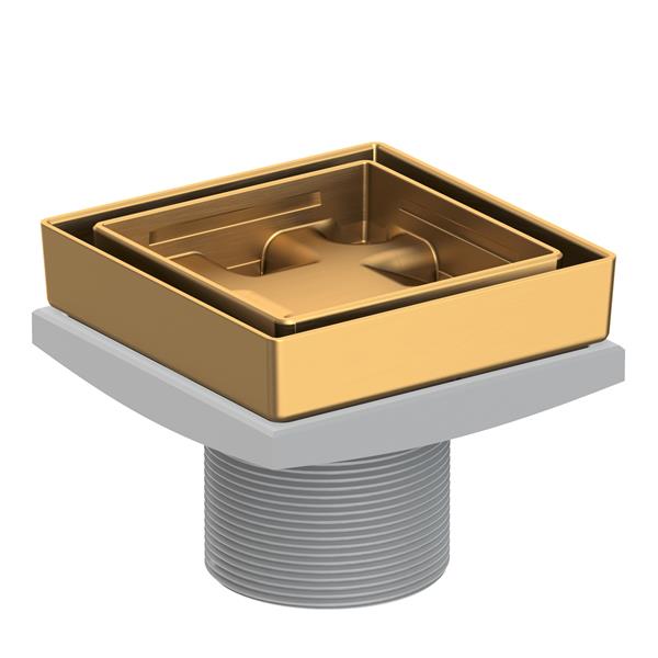 Newport Brass - 4 Inch Tile In Drain Throat