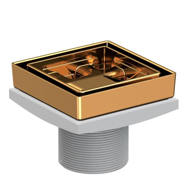 Newport Brass - 4 Inch Tile In Drain Throat