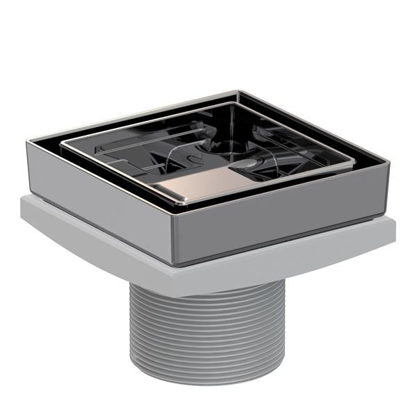 Newport Brass - 4 Inch Tile In Drain Throat