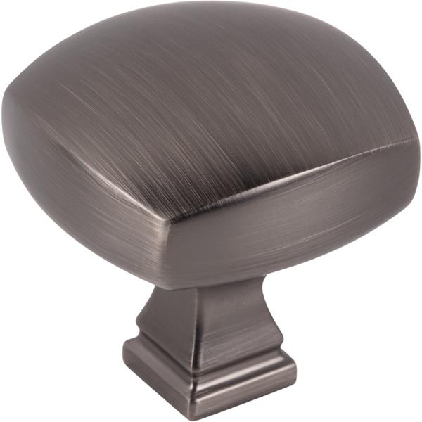 Jeffrey Alexander - 1-3/8 Inch Overall Length Square Audrey Cabinet Knob