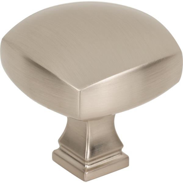 Jeffrey Alexander - 1-3/8 Inch Overall Length Square Audrey Cabinet Knob