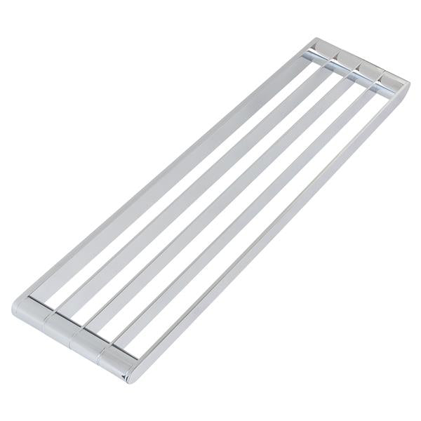 Lacava - Tre Wall-Mount Towel Shelf Made Of Chrome Plated Brass.