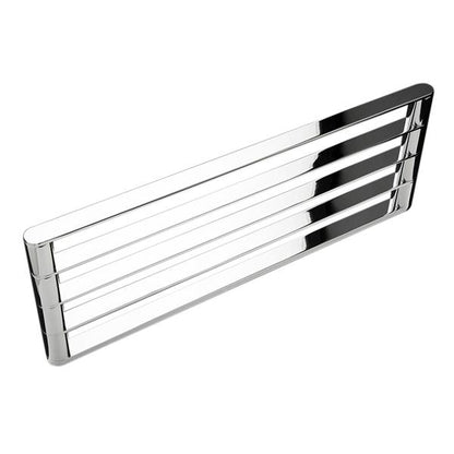 Lacava - Tre Wall-Mount Towel Shelf Made Of Chrome Plated Brass.