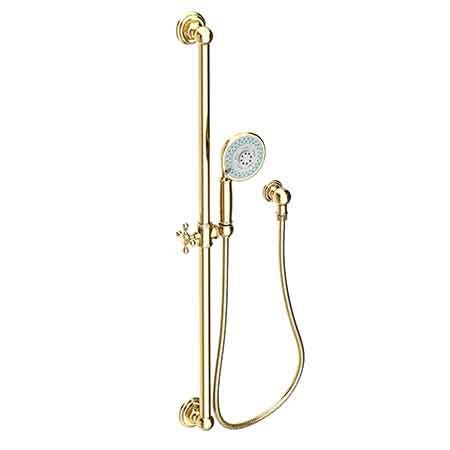 Newport Brass - Slide Bar With Multifunction Hand Shower Set