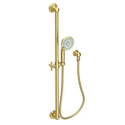 Newport Brass - Slide Bar With Multifunction Hand Shower Set