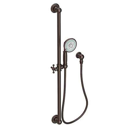 Newport Brass - Slide Bar With Multifunction Hand Shower Set