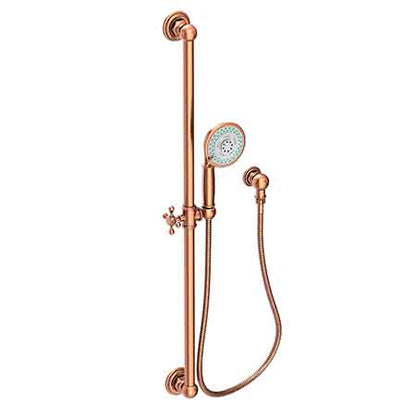 Newport Brass - Slide Bar With Multifunction Hand Shower Set