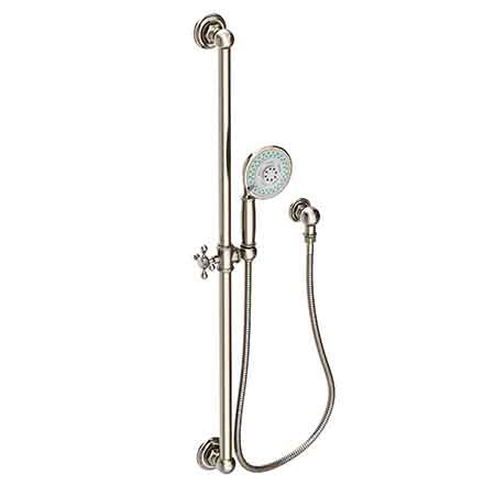 Newport Brass - Slide Bar With Multifunction Hand Shower Set