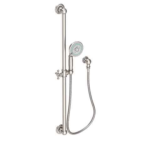 Newport Brass - Slide Bar With Multifunction Hand Shower Set