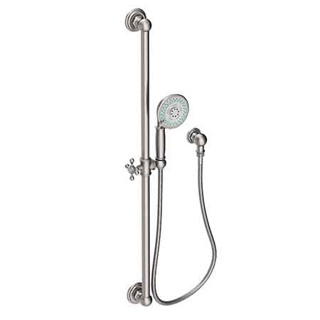 Newport Brass - Slide Bar With Multifunction Hand Shower Set