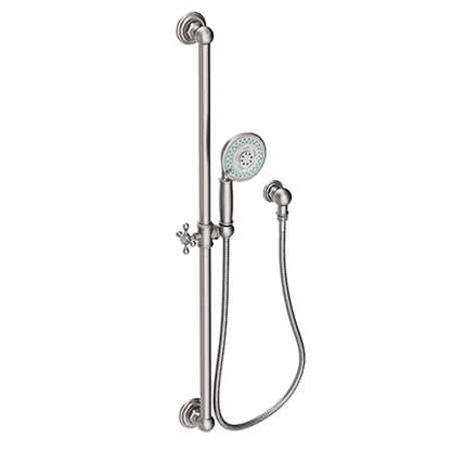 Newport Brass - Slide Bar With Multifunction Hand Shower Set