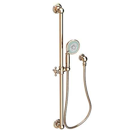 Newport Brass - Slide Bar With Multifunction Hand Shower Set