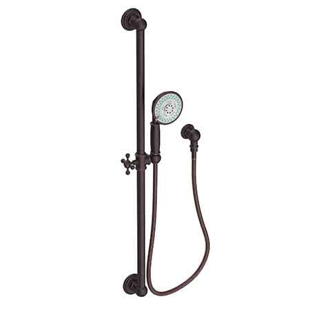Newport Brass - Slide Bar With Multifunction Hand Shower Set