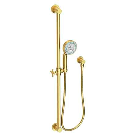 Newport Brass - Slide Bar with Multifunction Hand Shower Set