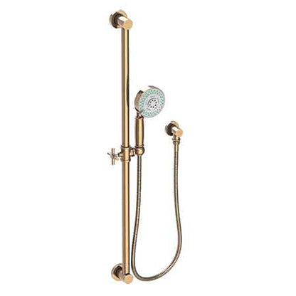 Newport Brass - Slide Bar with Multifunction Hand Shower Set