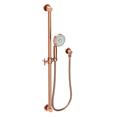 Newport Brass - Slide Bar with Multifunction Hand Shower Set
