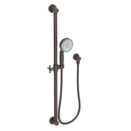 Newport Brass - Slide Bar with Multifunction Hand Shower Set