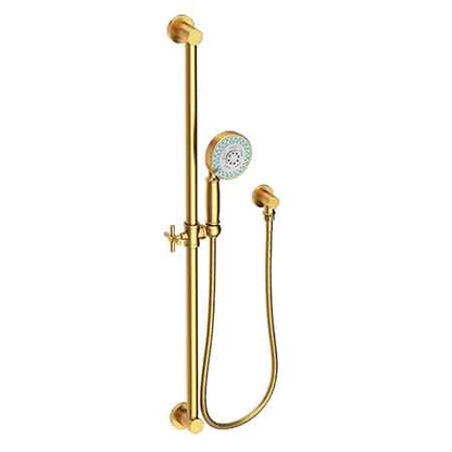 Newport Brass - Slide Bar with Multifunction Hand Shower Set