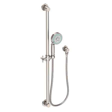 Newport Brass - Slide Bar with Multifunction Hand Shower Set