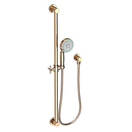 Newport Brass - Slide Bar with Multifunction Hand Shower Set