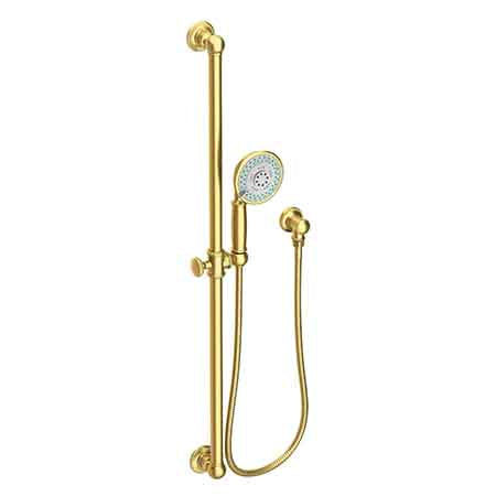 Newport Brass - Slide Bar With Single Function Hand Shower Set
