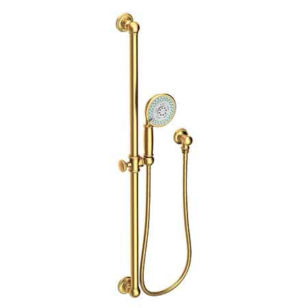 Newport Brass - Slide Bar with Single Function Hand Shower Set