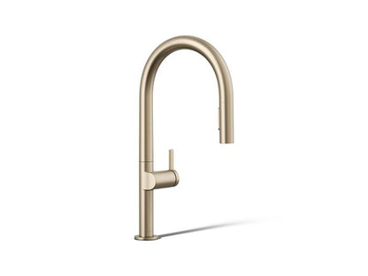 Kohler - Components Pull-Down Kitchen Sink Faucet With Two-Function Sprayhead, Arch Spout