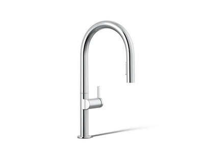 Kohler - Components Pull-Down Kitchen Sink Faucet With Two-Function Sprayhead, Arch Spout
