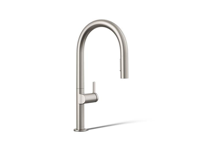 Kohler - Components Pull-Down Kitchen Sink Faucet With Two-Function Sprayhead, Arch Spout