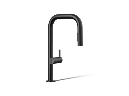Kohler - Components Pull-Down Kitchen Sink Faucet With Two-Function Sprayhead, Square Spout