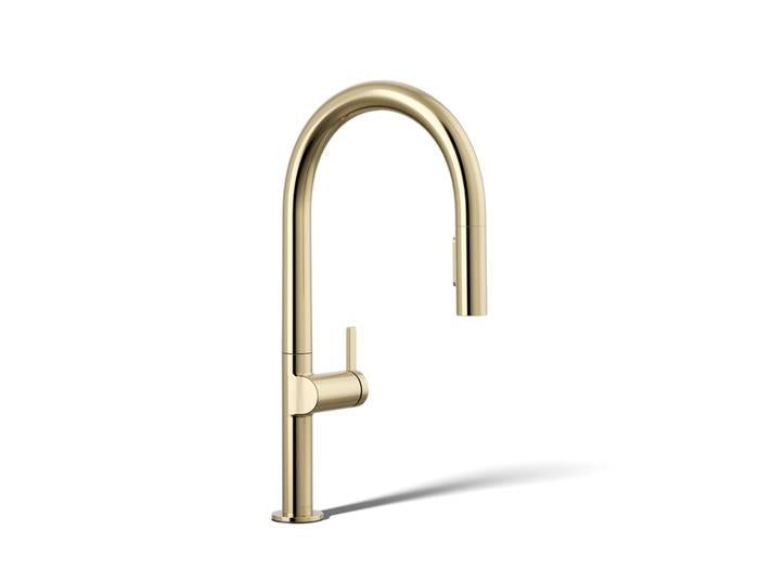 Kohler - Components Touchless Pull-Down Kitchen Sink Faucet With Two-Function Sprayhead