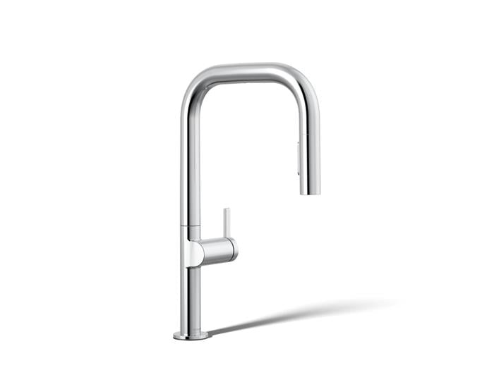 Kohler - Components Touchless Pull-Down Kitchen Sink Faucet With Two-Function Sprayhead