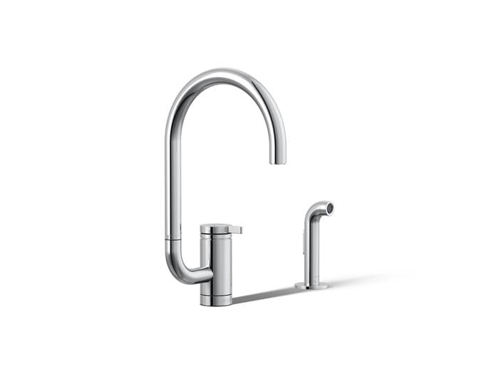 Kohler - Components Single-Handle Kitchen Faucets With Side Sprayer