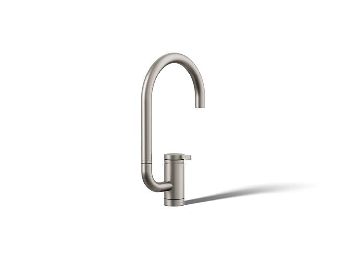 Kohler - Components Single-Handle Bar Sink Faucet With Two-Function Extended-Reach Arc Spout