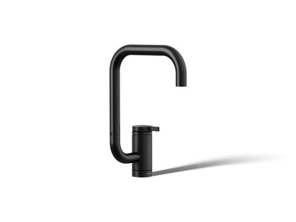 Kohler - Components Single-Handle Bar Sink Faucet With Two-Function Extended-Reach Square Spout