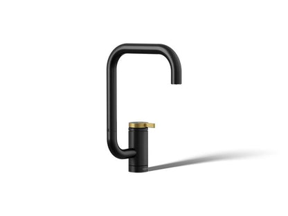 Kohler - Components Single-Handle Bar Sink Faucet With Two-Function Extended-Reach Square Spout