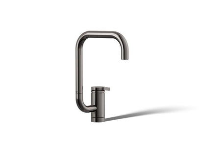 Kohler - Components Single-Handle Bar Sink Faucet With Two-Function Extended-Reach Square Spout