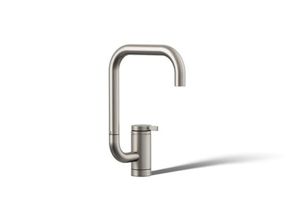 Kohler - Components Single-Handle Bar Sink Faucet With Two-Function Extended-Reach Square Spout