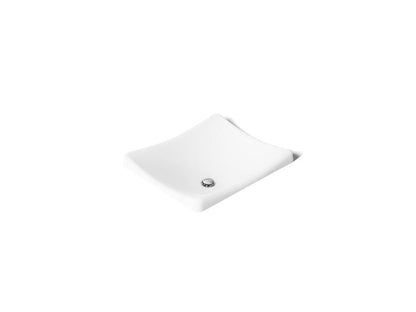 Kohler - Demilav 18-1/4 Inch Rectangular Vessel Bathroom Sink, No Overflow