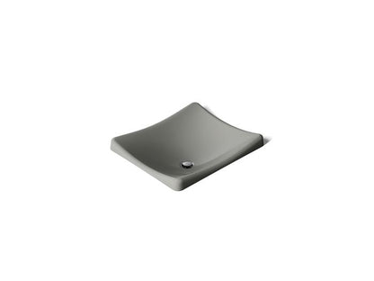 Kohler - Demilav 18-1/4 Inch Rectangular Vessel Bathroom Sink, No Overflow